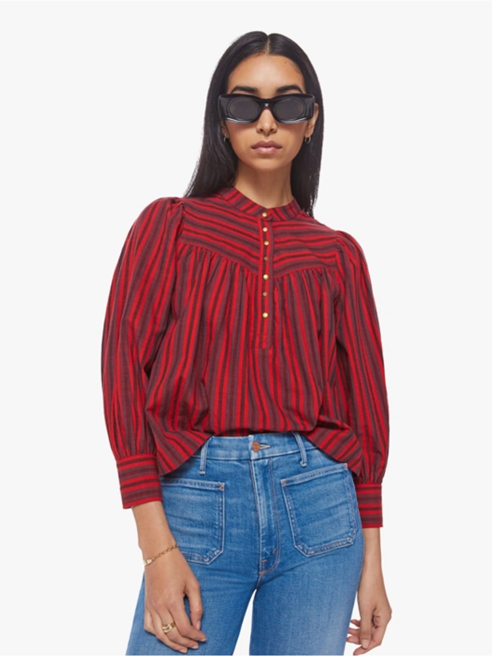 Mother top
Red striped